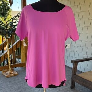 RBX Active | Hi- Low Split Open Back T-Shirt